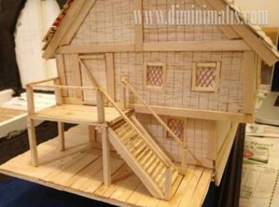 rumah kayu minimalis