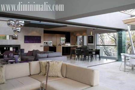 desain open space, desain rumah open space, desain open space interior