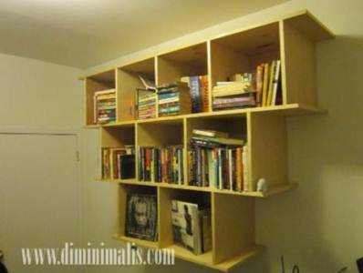 rak dinding minimalis