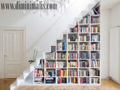 desain perpustakaan pribadi, desain perpustakaan pribadi minimalis, desain ruang perpustakaan pribadi