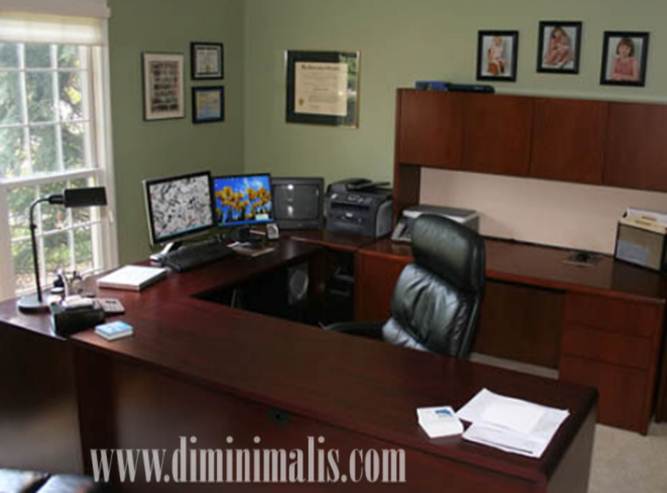 ruang komputer pribadi, desain ruang kerja pribadi, ruang kerja di rumah