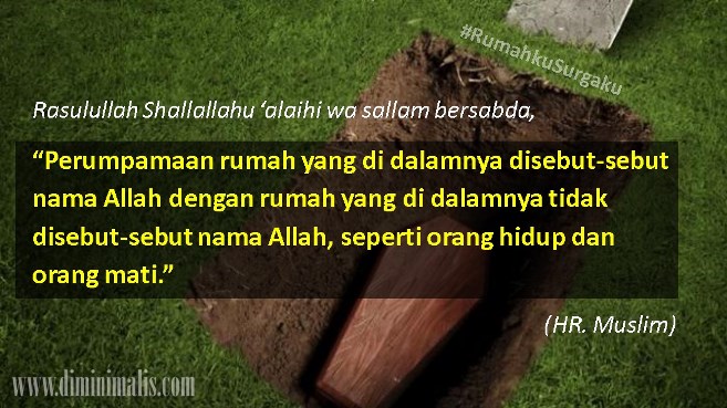 perumpamaan rumah yang disebut nama Alloh #rumahkusurgaku - ndekor.id