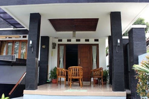 cat teras rumah minimalis