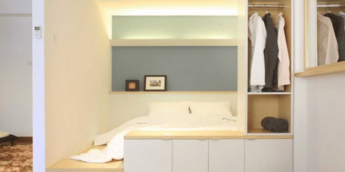 Tempat Tidur Apartemen